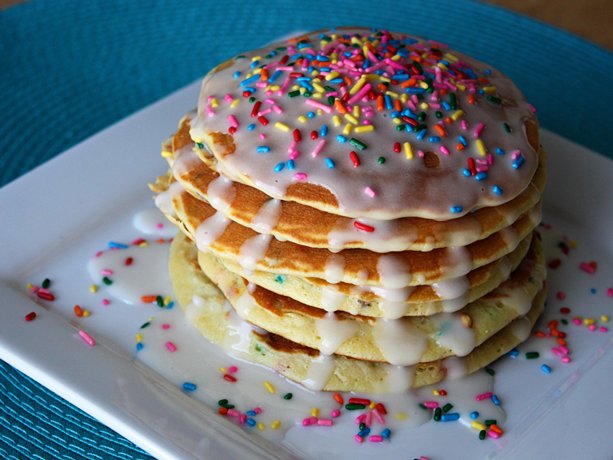 Cake Batter Pancakes  TwentyOne No Gluten